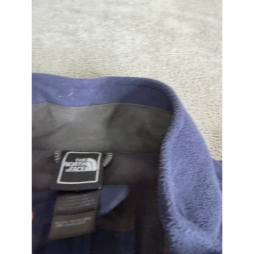 The North Face Windwall Fleece Jacket Men's Size Small Blue Full Zip Outdoor